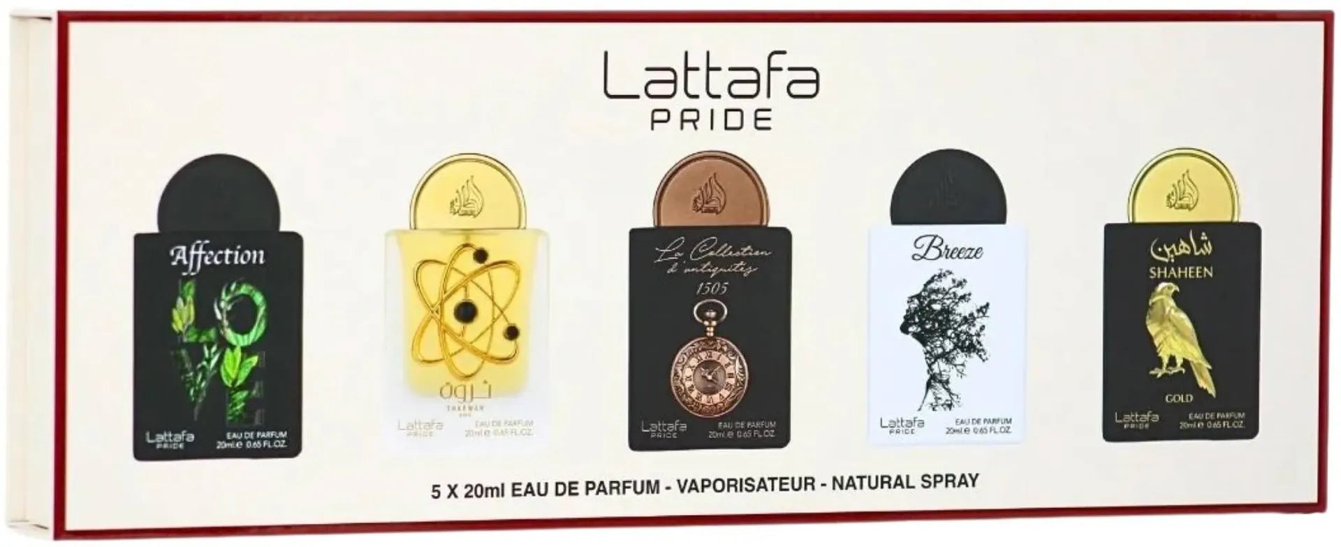 Lattafa Pride Gift Set EDP 5x20мл Унисекс